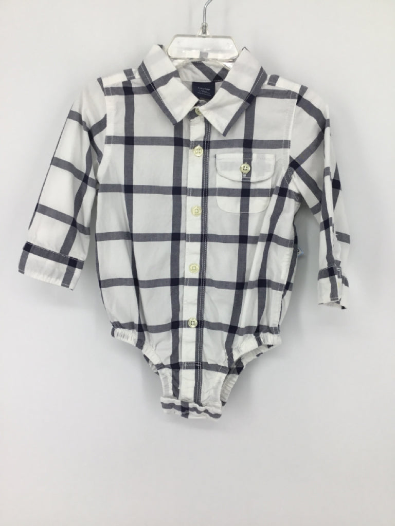 Baby Gap Child Size 12-18 Months Navy Onesie