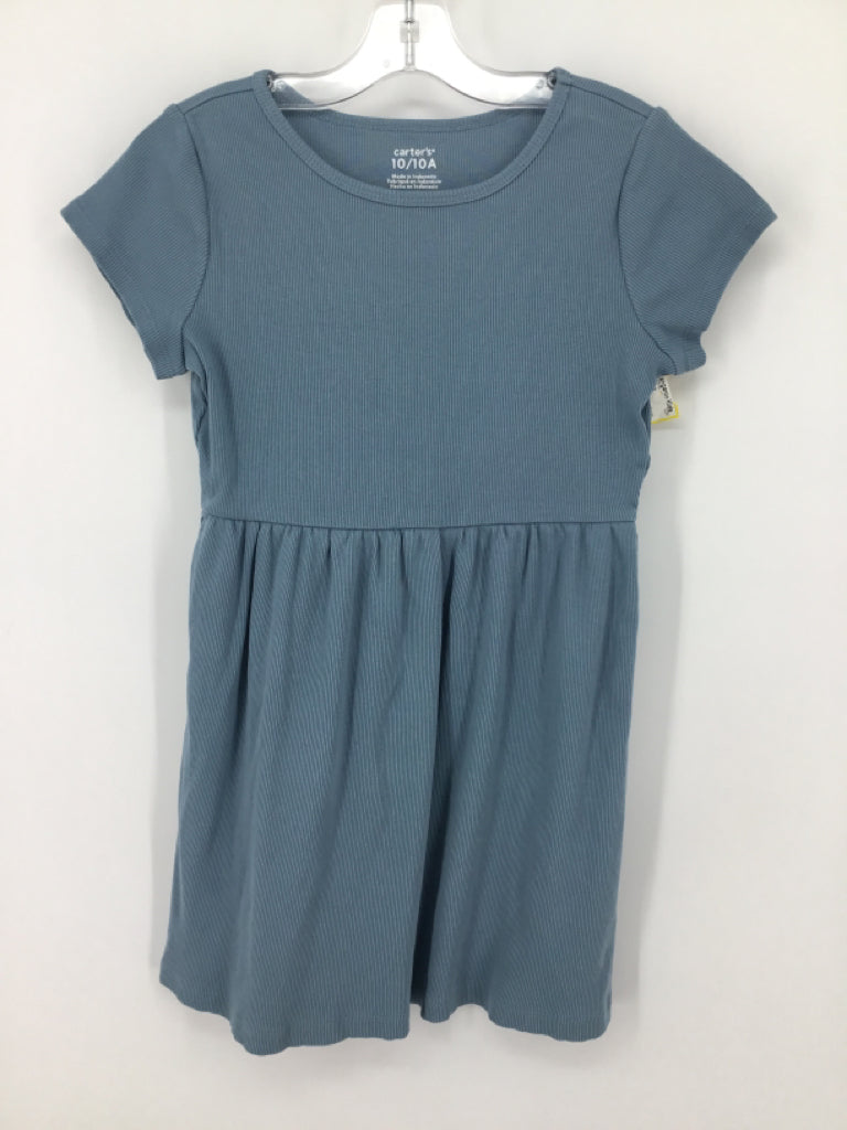 Carter's Child Size 10 Blue Dress - girls