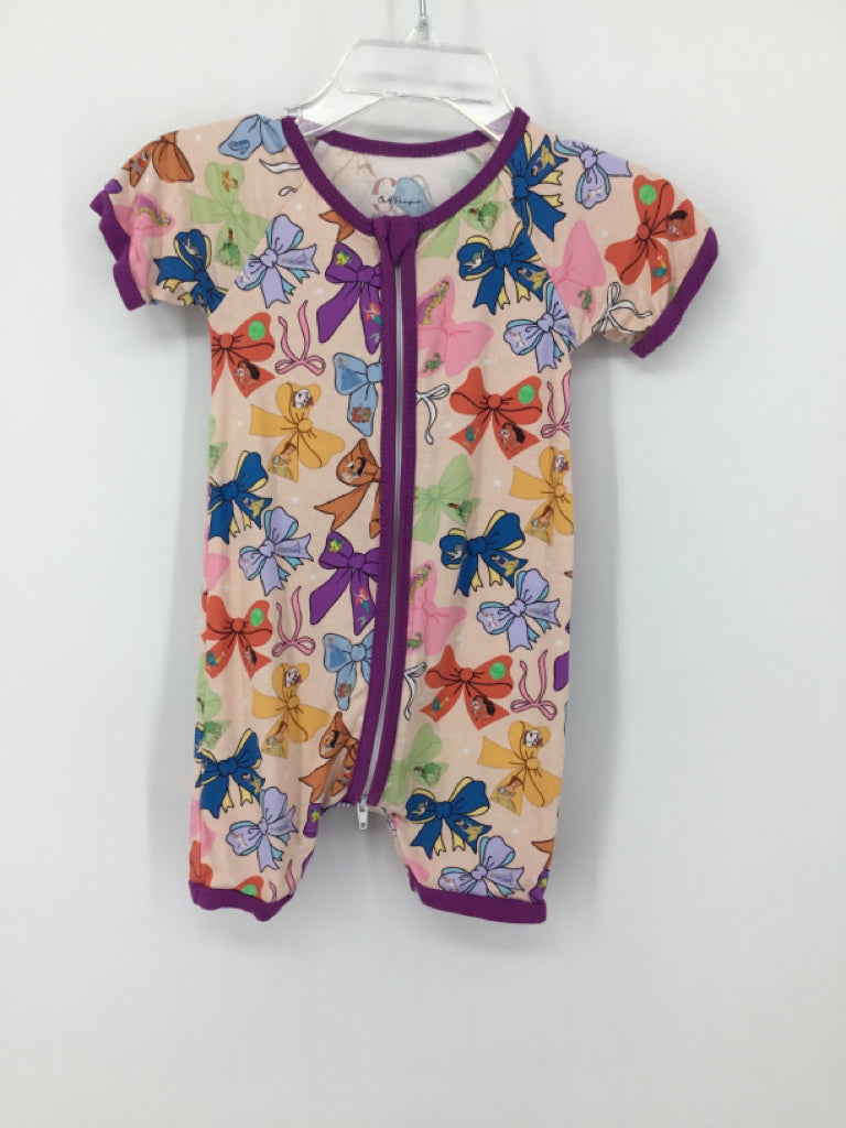 C&M Designs Child Size 3-6 Months Multi-Color Pajamas - girls