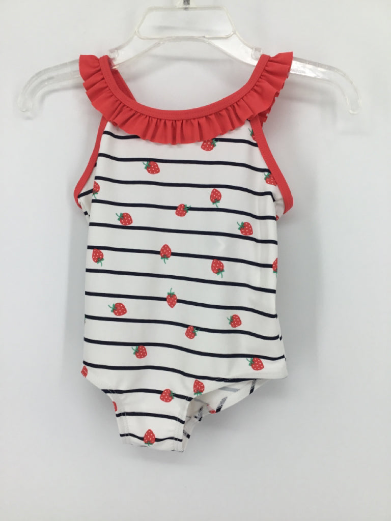 H & M Child Size 6-12 Months White Swimwear - girls