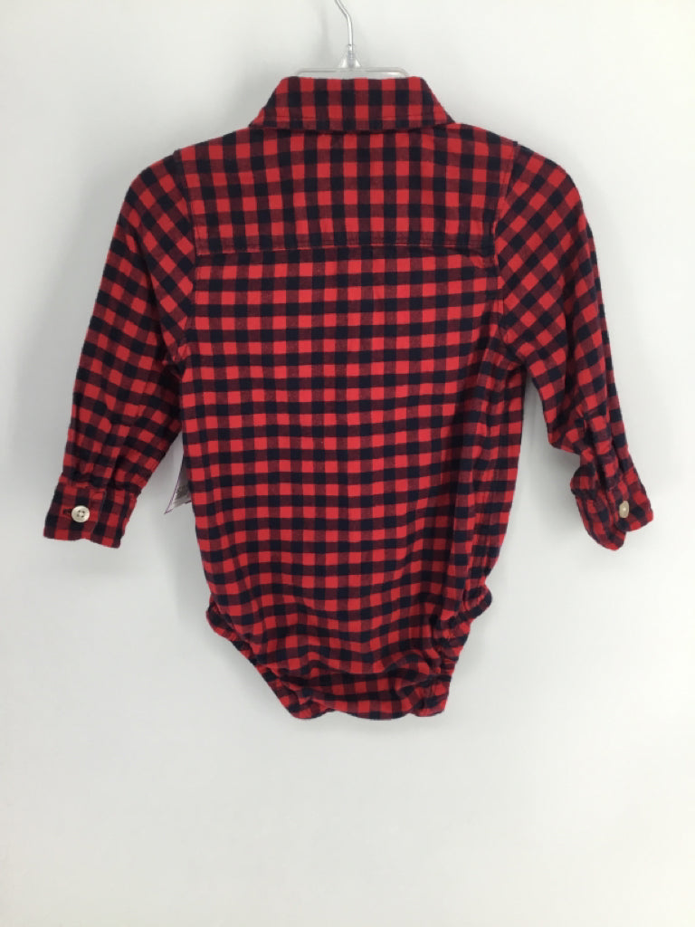 OshKosh B'gosh Child Size 18 Months Red Onesie