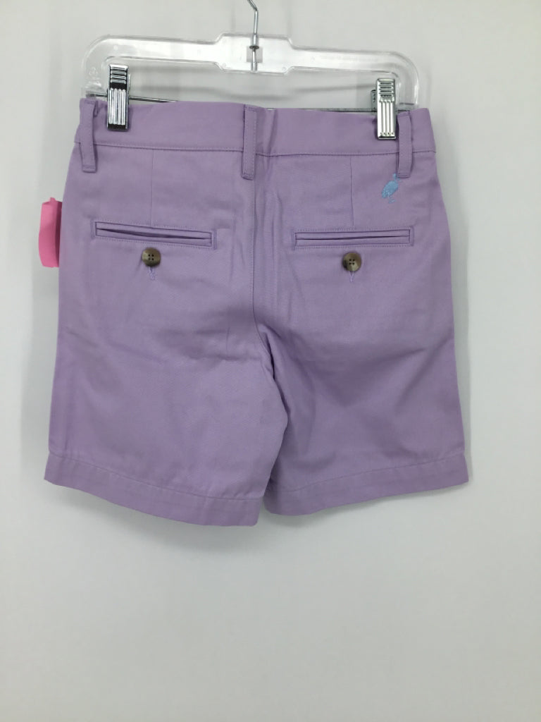 The Beaufort Bonnet Co Child Size 7 Purple Solid Shorts - boys