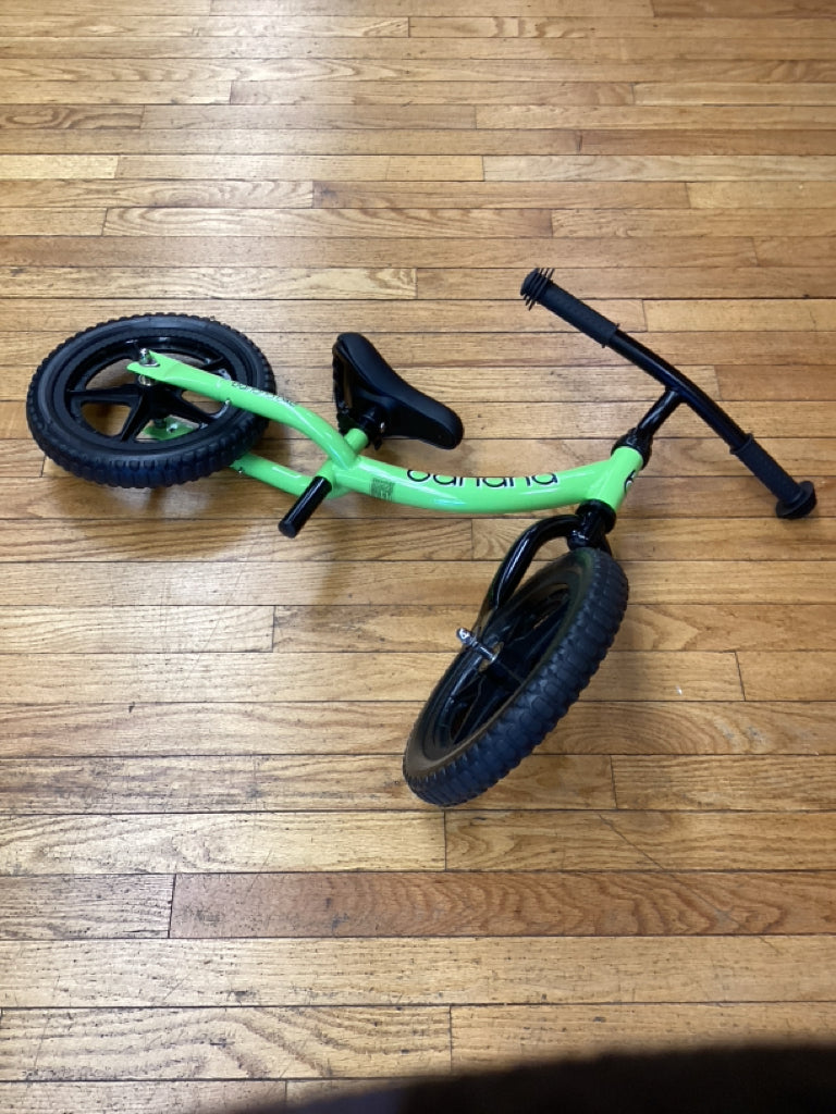Banana Bike Balance Bike - Green