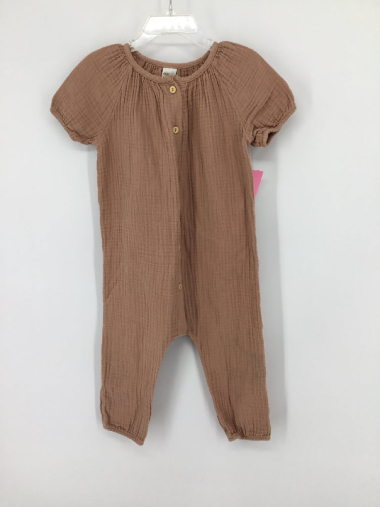 H & M Child Size 18 Months Tan Outfit - girls
