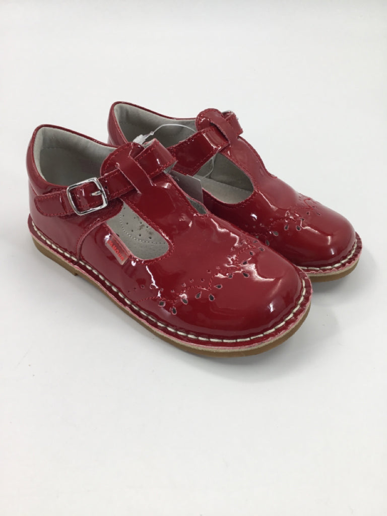 L'amour Child Size 12 Red Dress Shoes