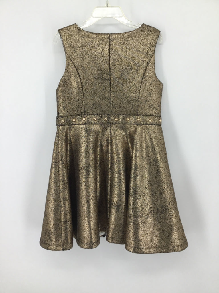 Disney Child Size 5 Gold Dress - girls
