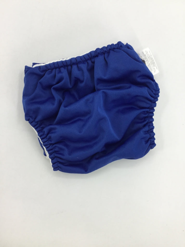 Bum Genius Child Size One Size Blue Solid Pocket Cloth Diaper