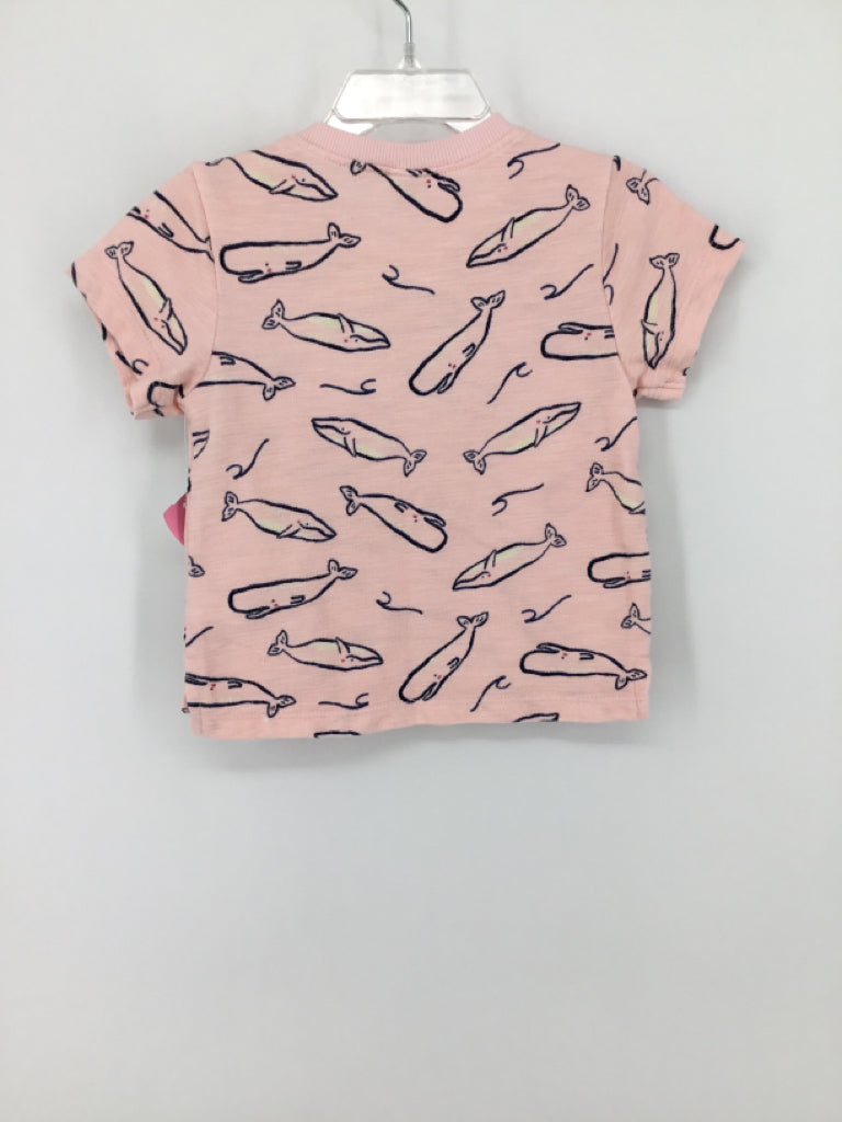 Old Navy Child Size 18-24 Months Pink Print Shirt - boys