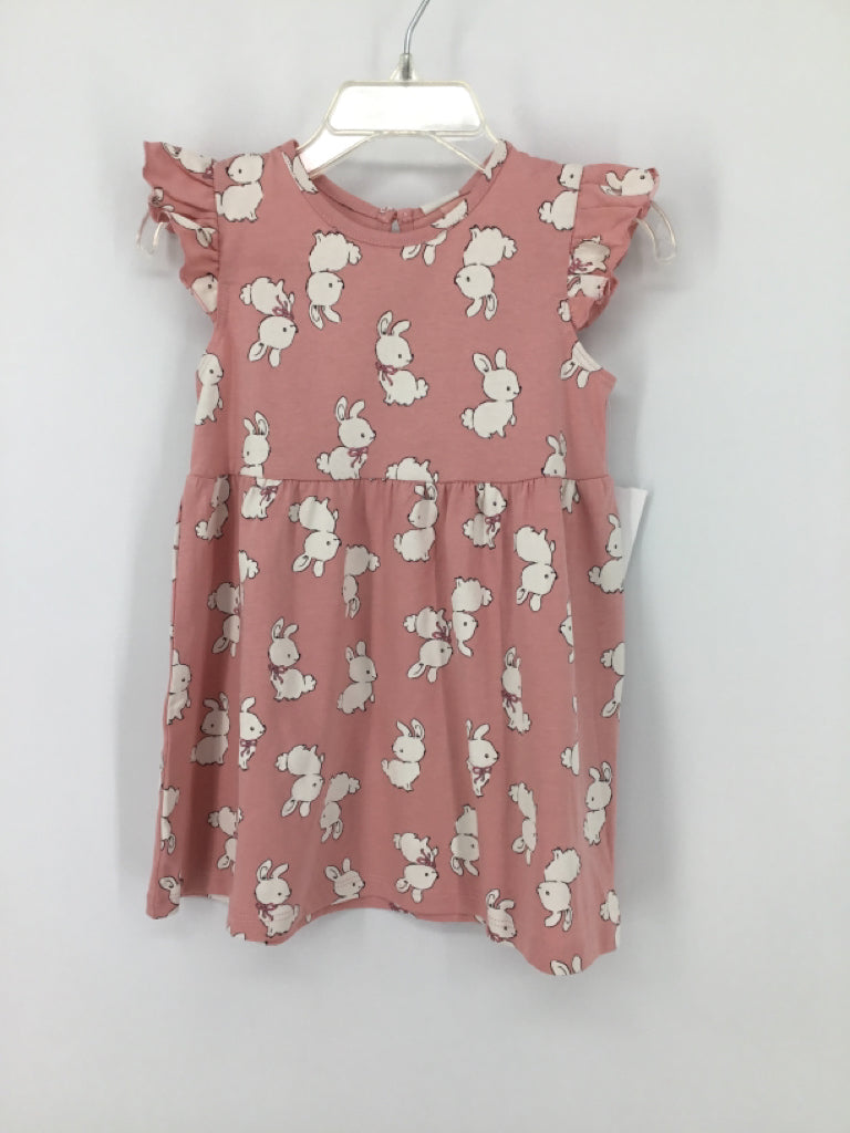 H & M Child Size 12 Months Pink Easter Dress