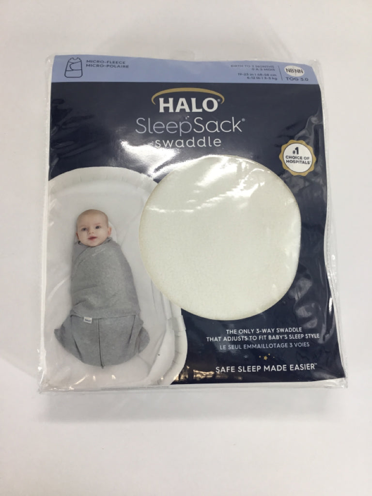 Halo Child Size Newborn Cream Sleep Sacks & Swaddles