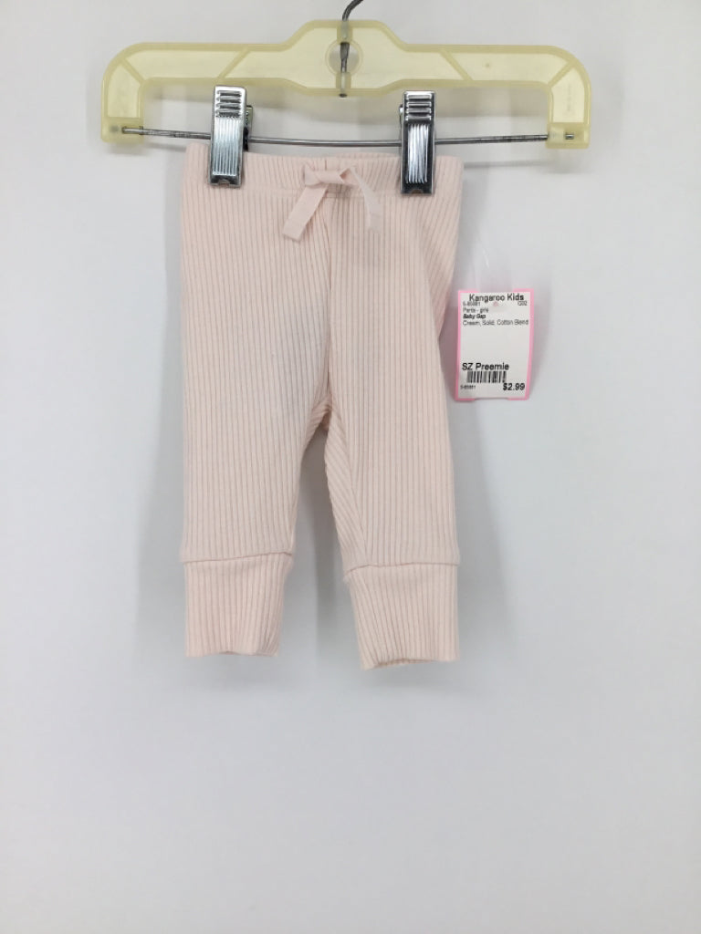 Baby Gap Child Size Preemie Cream Pants - girls