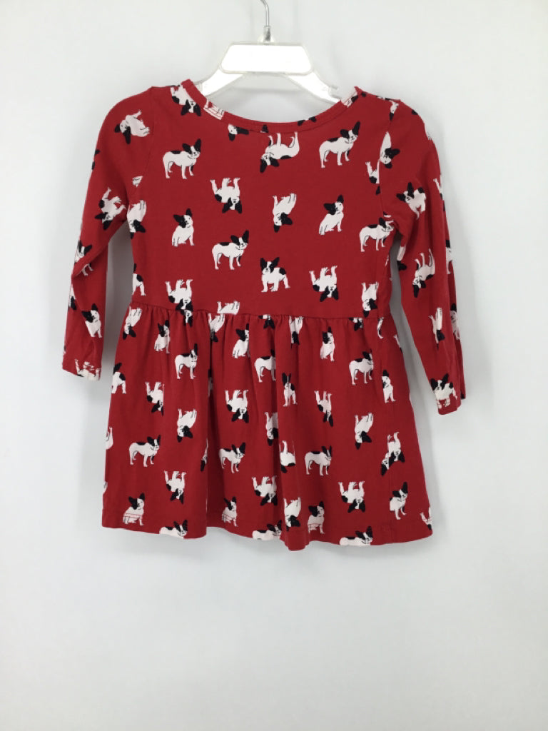 Carter's Child Size 2 Red Dress - girls