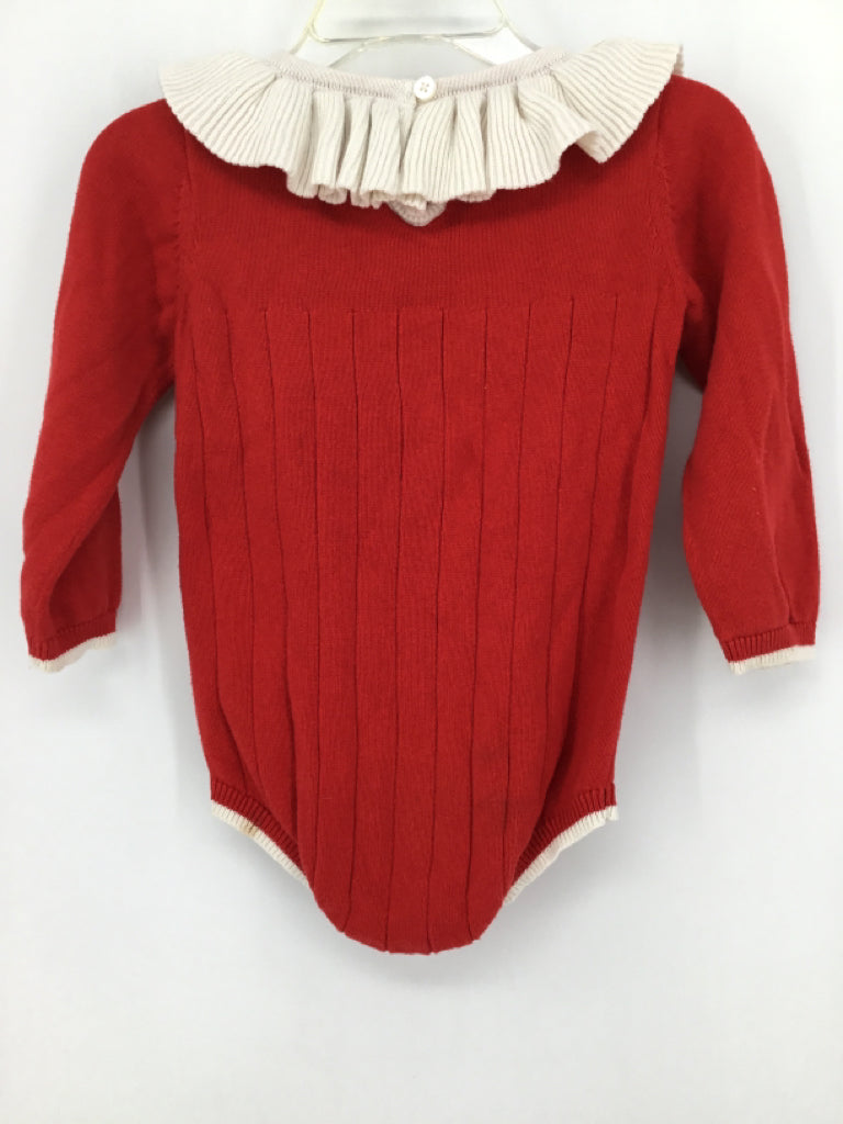 Cat & Jack Child Size 12 Months Red Outfit - girls