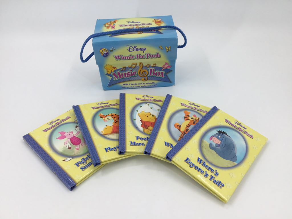 Disney Winnie the Pooh Music Box 5 bookset Book