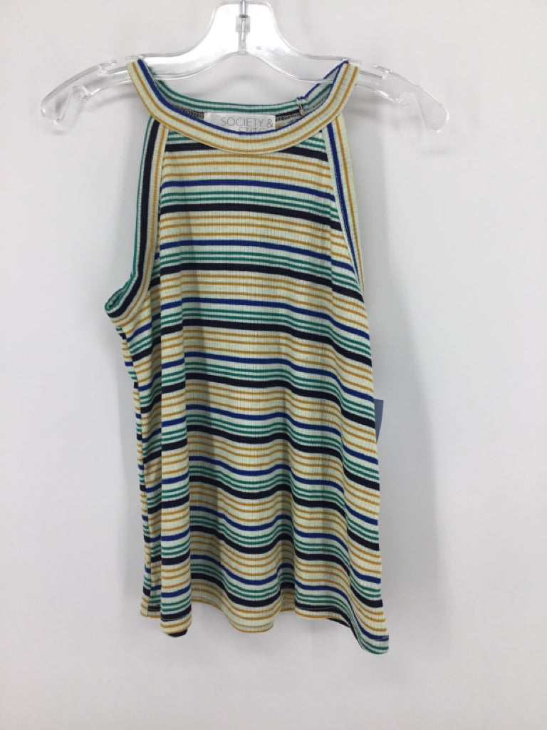 Society & Stitch Child Size 8 Multi-Color Tank top - girls