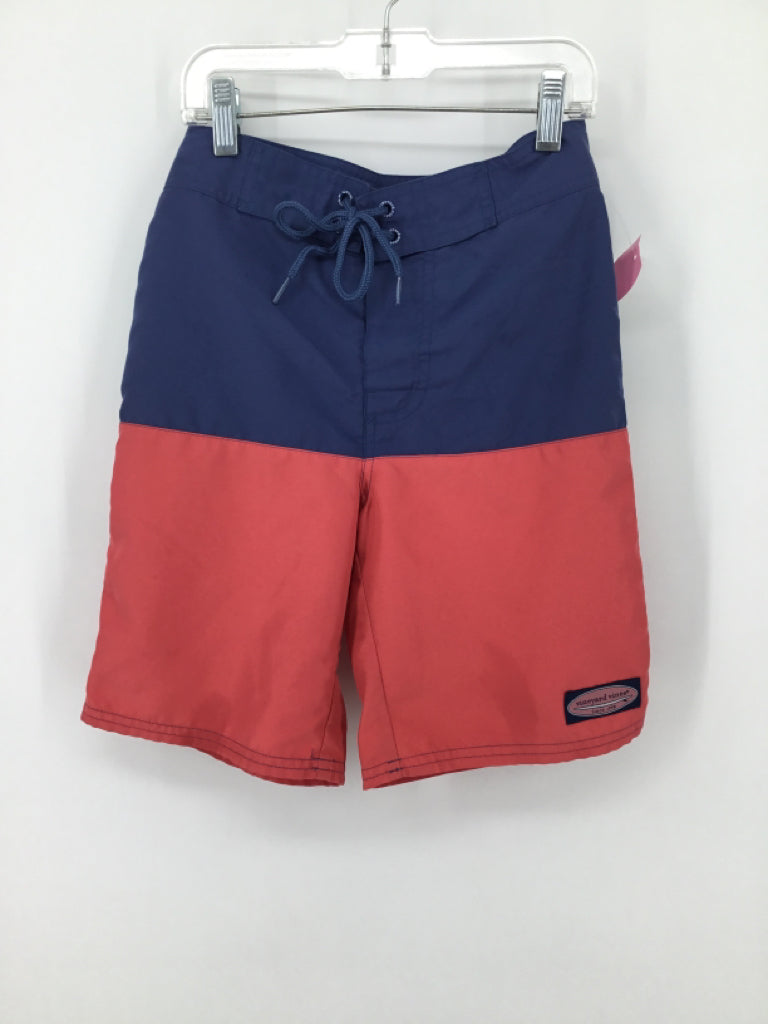 vineyard vines Child Size 8 Blue Solid Shorts - boys