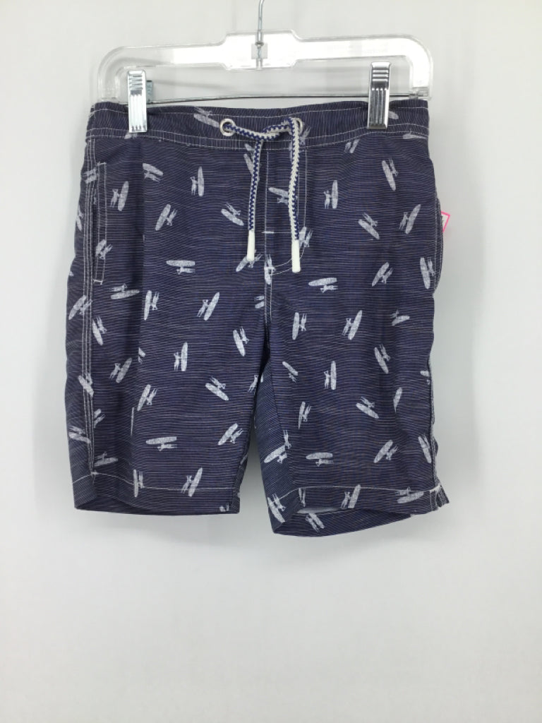 Johnnie-O Child Size 6 Blue Print Swimwear - boys