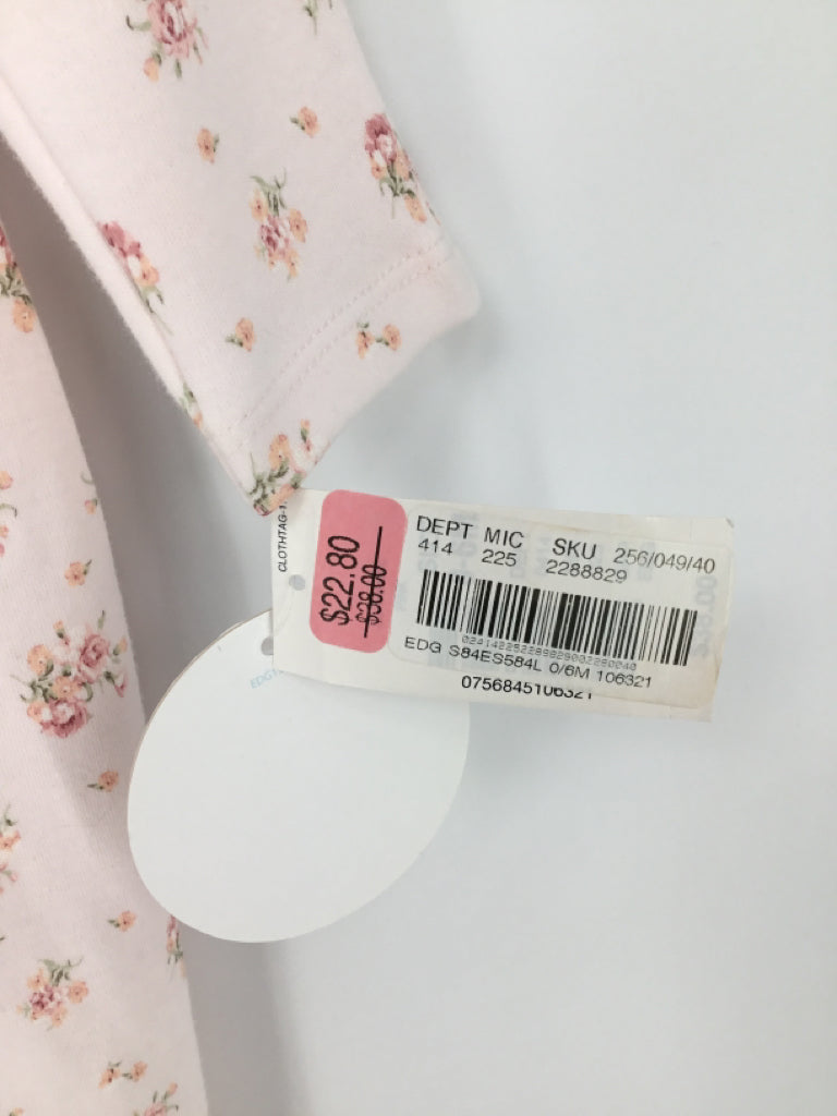 Edgehill Collection Child Size 0-6 Months Pink Sleepers