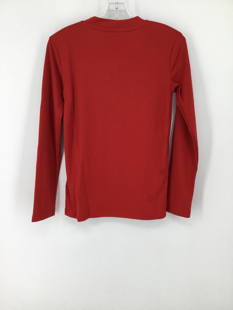 Adidas Child Size 8 Red Solid Shirt - boys
