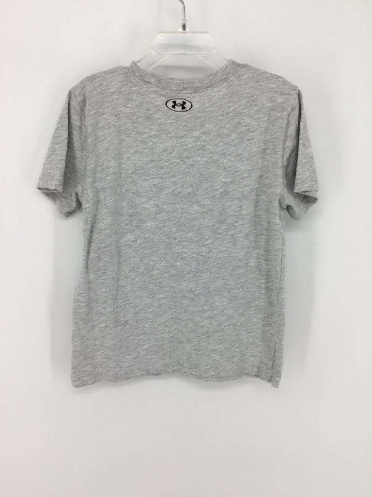 Under Armour Child Size 7 Gray screen printed T-shirt - boys