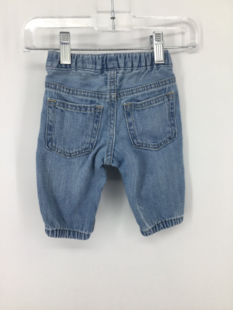 Baby Gap Child Size 0-3 Months Blue Solid Jeans - boys