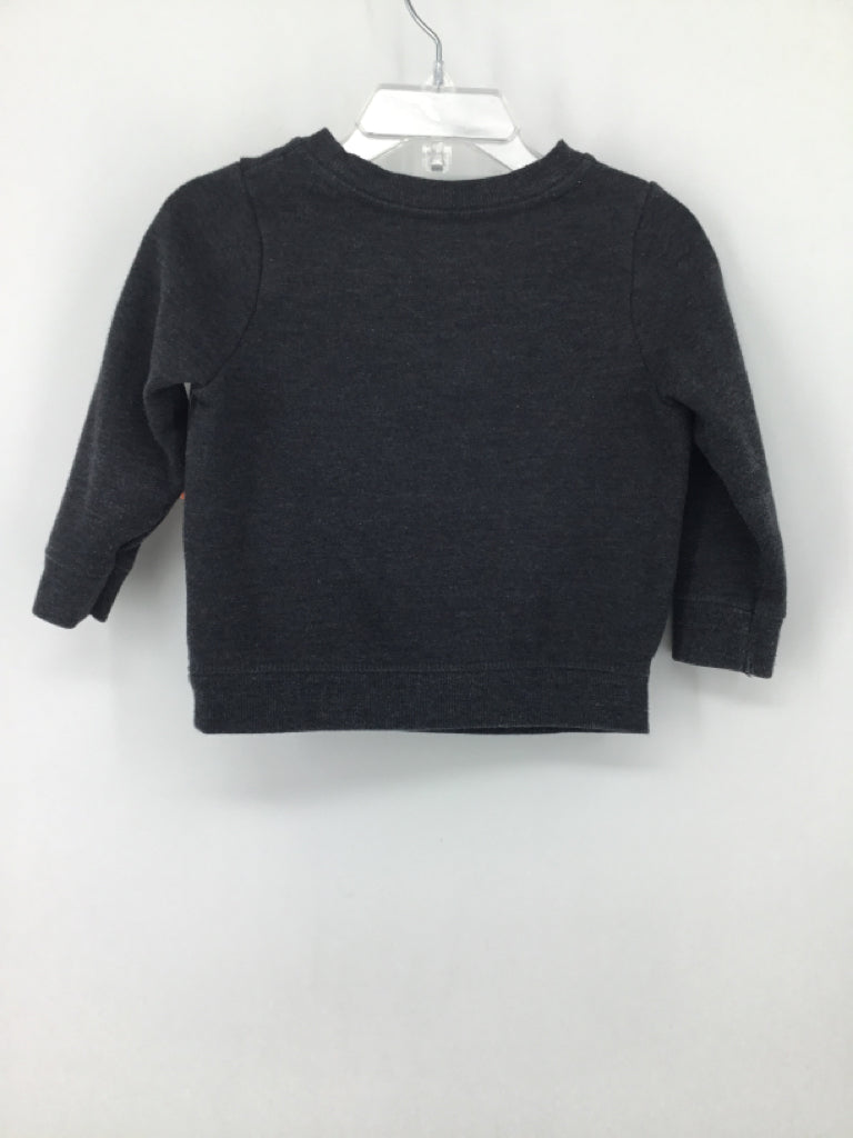 Cat & Jack Child Size 18 Months Gray Sweatshirt - girls
