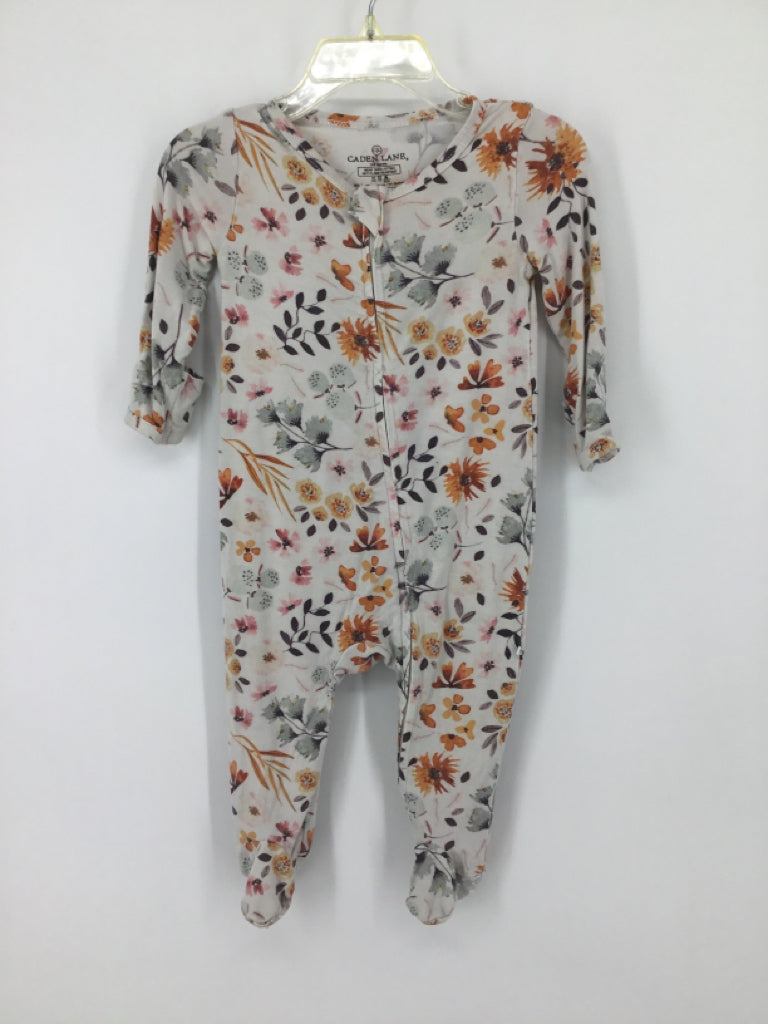 Caden Lane Child Size 3-6 Months Multi-Color Sleepers