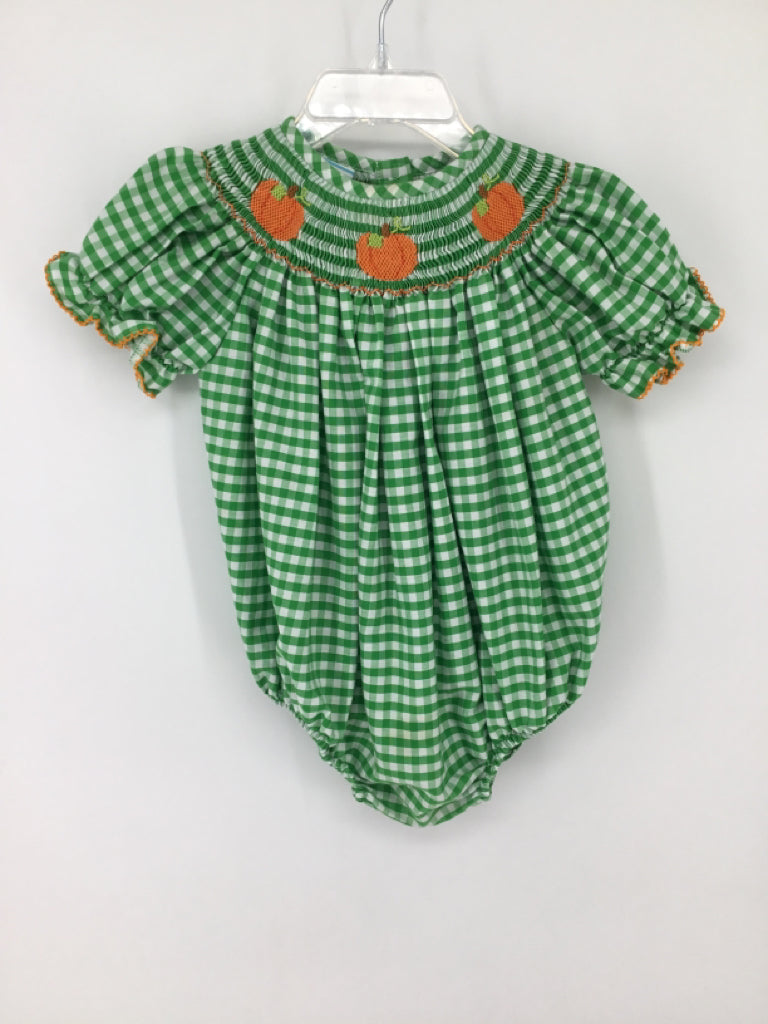 Southern Sunshine Child Size 12 Months Green Halloween Outfit