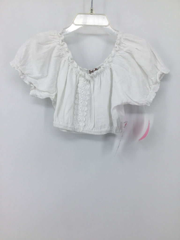 Surf Style Child Size 6 White Shirt - girls