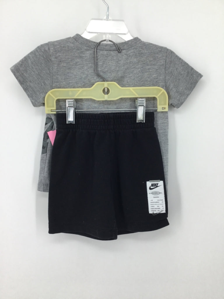 Nike Child Size 24 Months Gray screen printed Outfit - boys