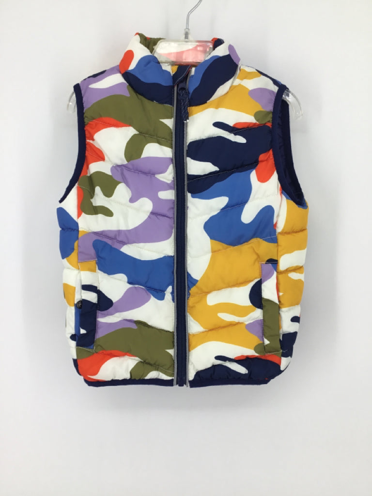 Mini Boden Child Size 2 Blue Camoflage Outerwear - boys