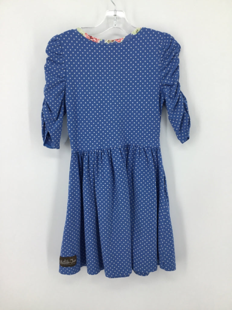 Matilda Jane Clothing Child Size 8 Blue Dress - girls