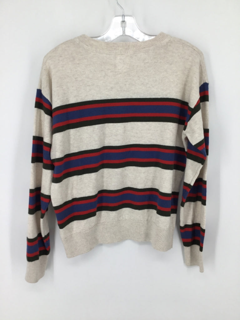 Gap Kids Child Size 8 Tan Stripe Sweater - boys