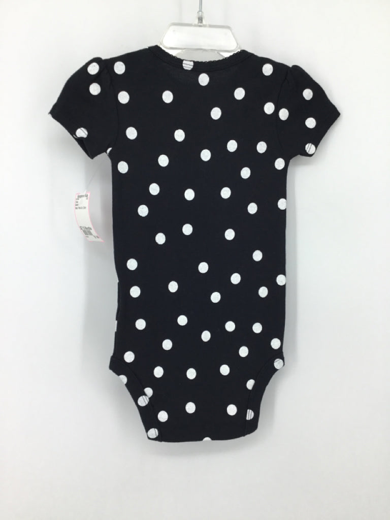 Carter's Child Size 12 Months Black Onesie