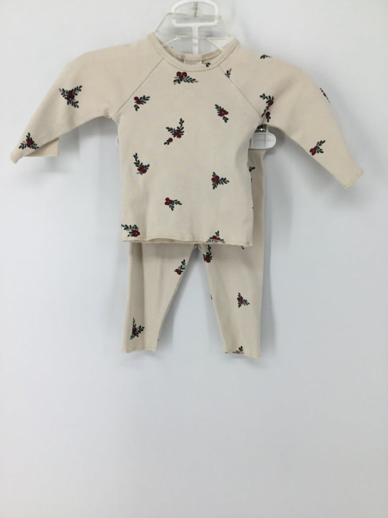 H & M Child Size Newborn White Christmas Outfit