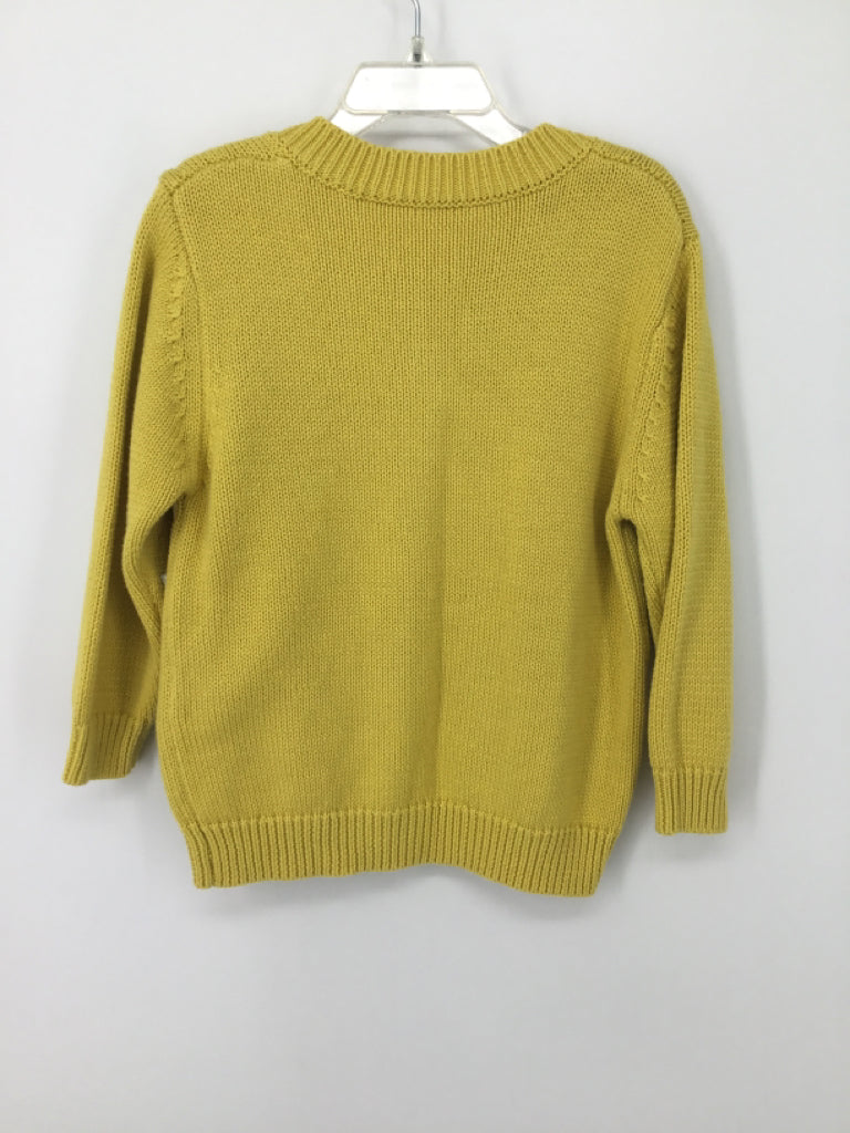 brandless Child Size 6 Yellow Sweater - girls