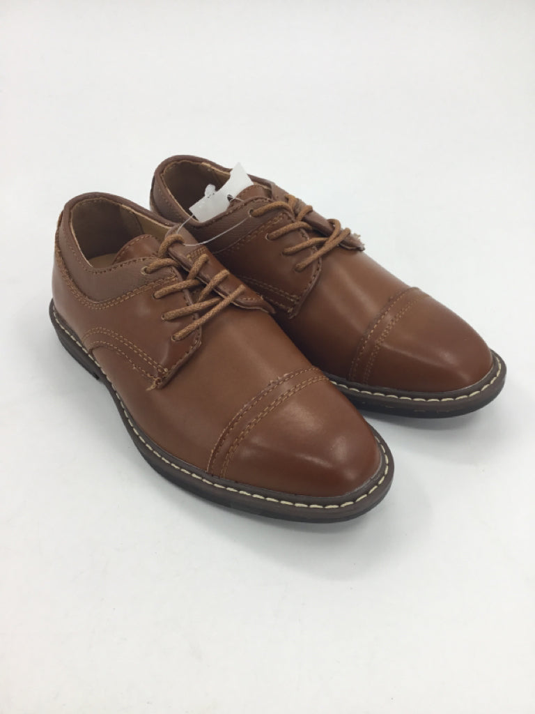 Nine West Child Size 13 Brown Dress Shoes