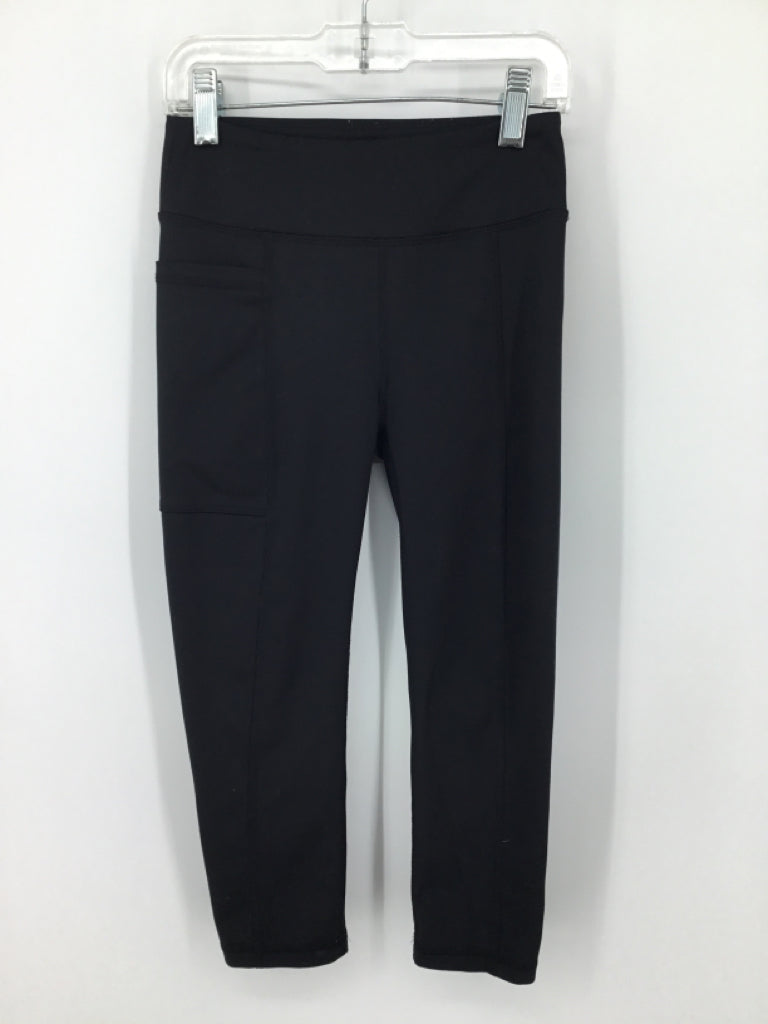 Tek Gear Child Size 7 Black Pants - girls
