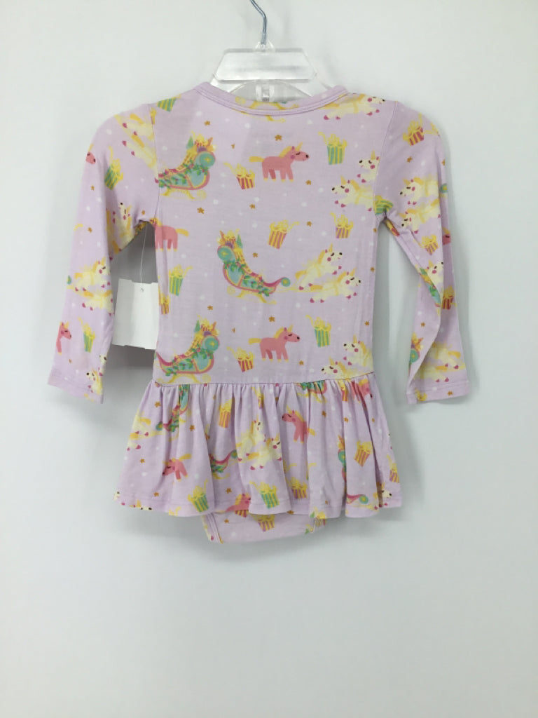 Posh Peanut Child Size 6-12 Months Pink Christmas Outfit