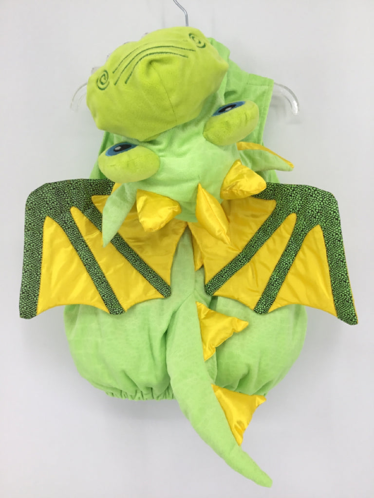 FAO Schwartz Child Size 24 Months Green Dragon Halloween Costume