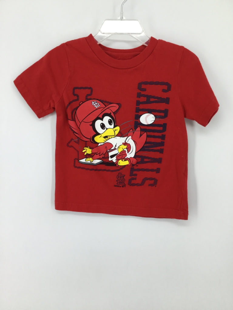 Genuine Merchandise Child Size 2 Red Cardinals T-shirt - boys