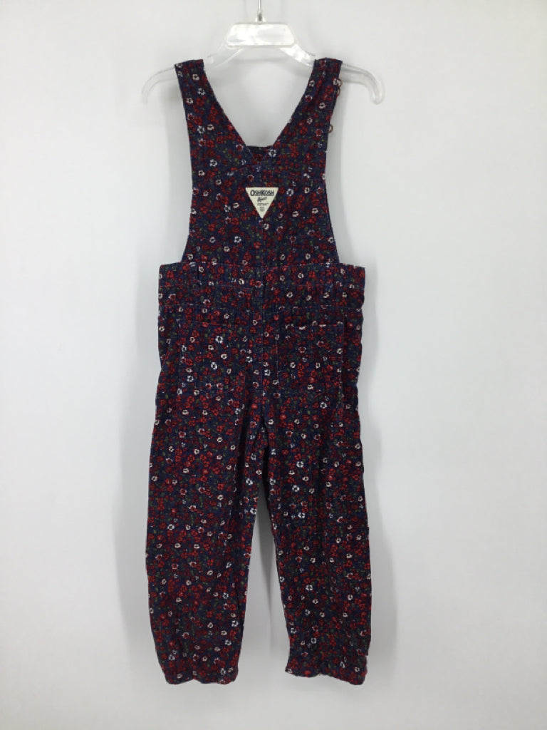 OshKosh B'gosh Child Size 4 Blue Overalls - girls