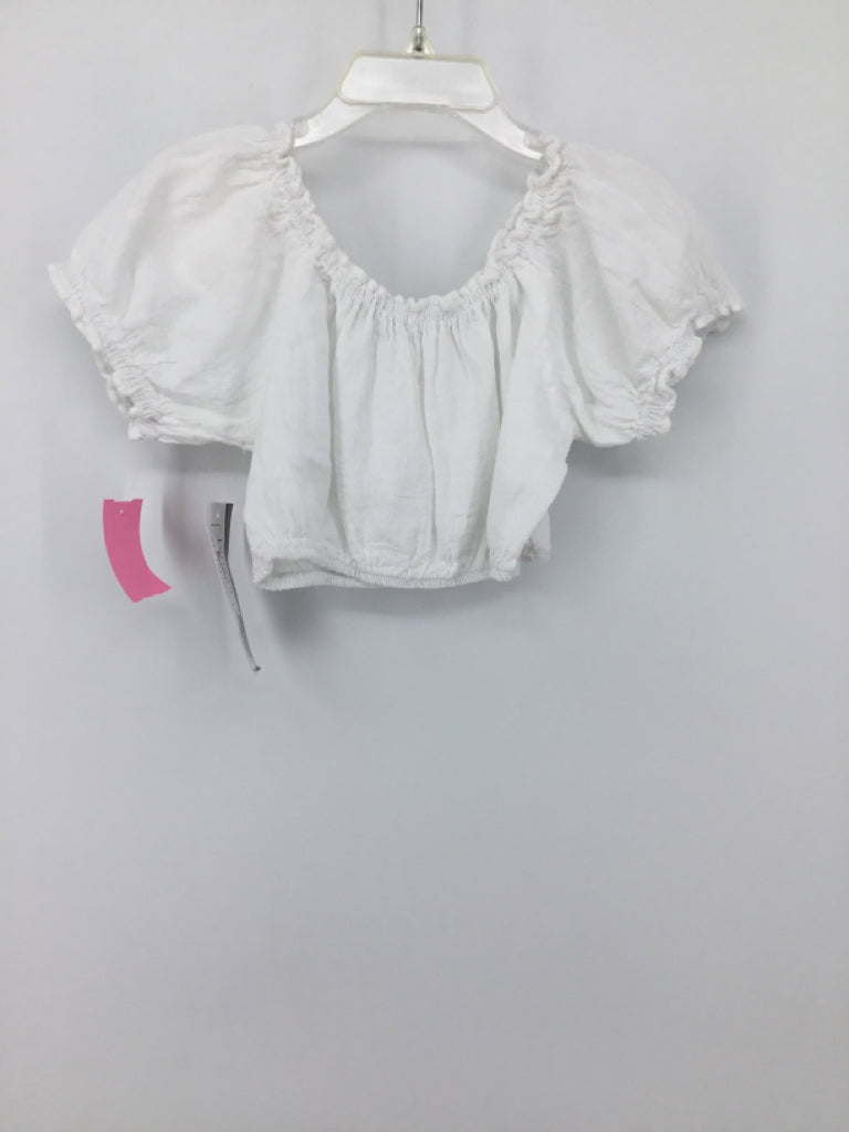 Surf Style Child Size 6 White Shirt - girls
