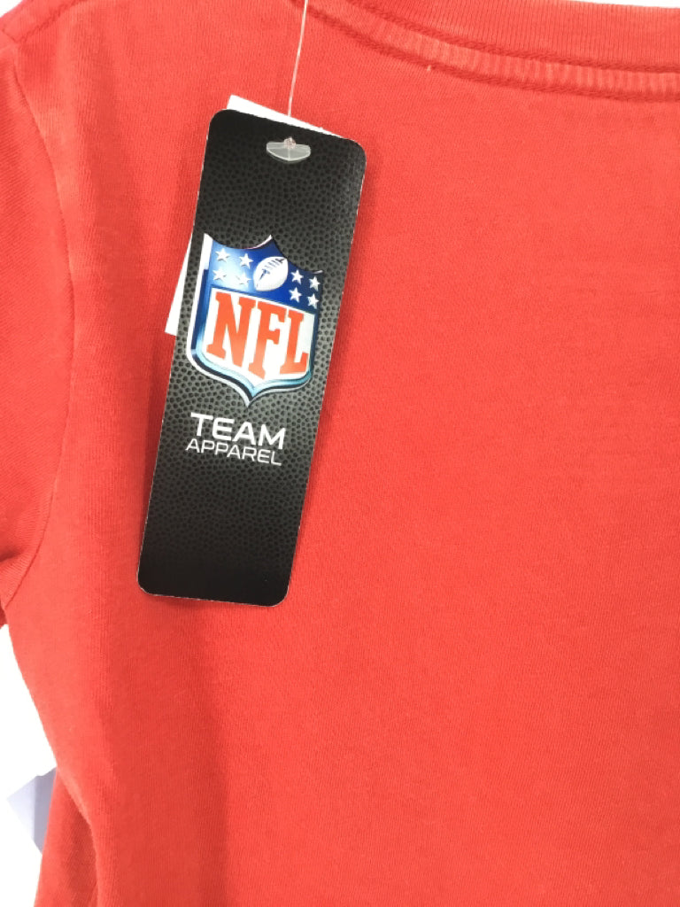 NFL Child Size 5 Red Sports T-shirt - boys