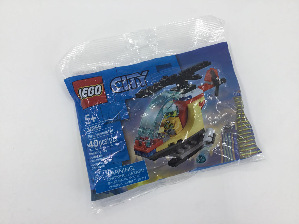 Lego City 30566 Fire Helicopter Set