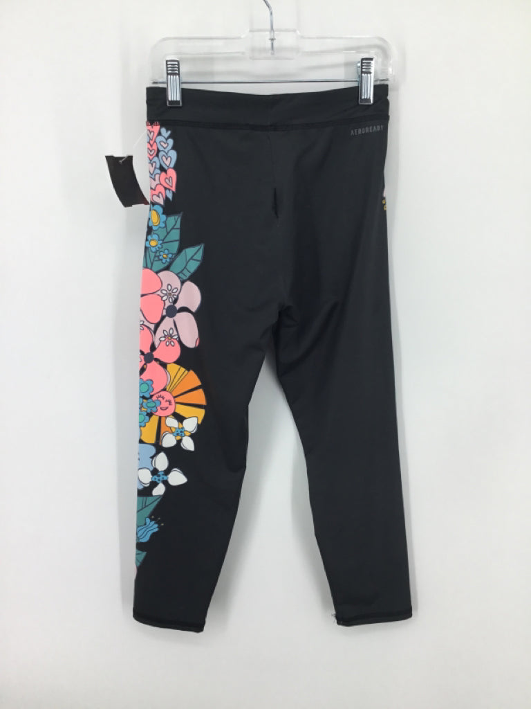 Adidas Child Size 10 Black Pants - girls