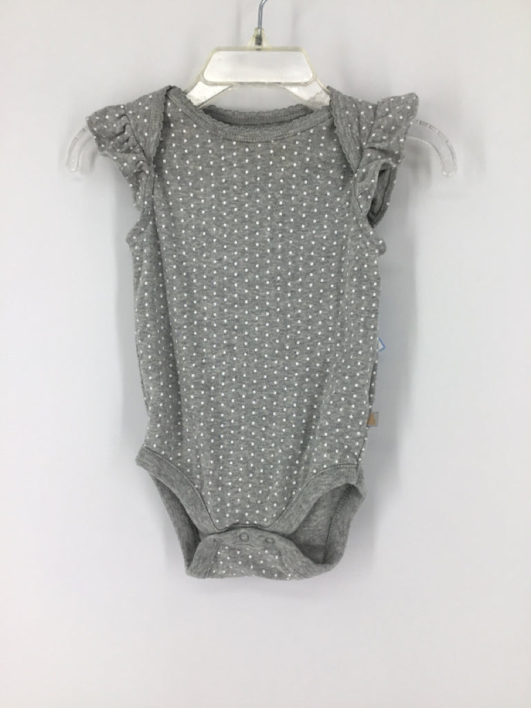 Baby Gap Child Size 3-6 Months Gray Onesie