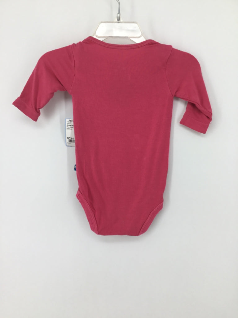 Kickee Pants Child Size 3-6 Months Pink Onesie