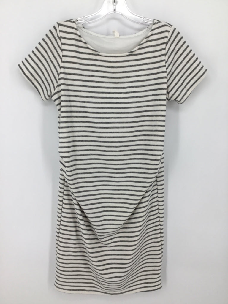 Pink Blush Size M Cotton Blend Dress - Maternity