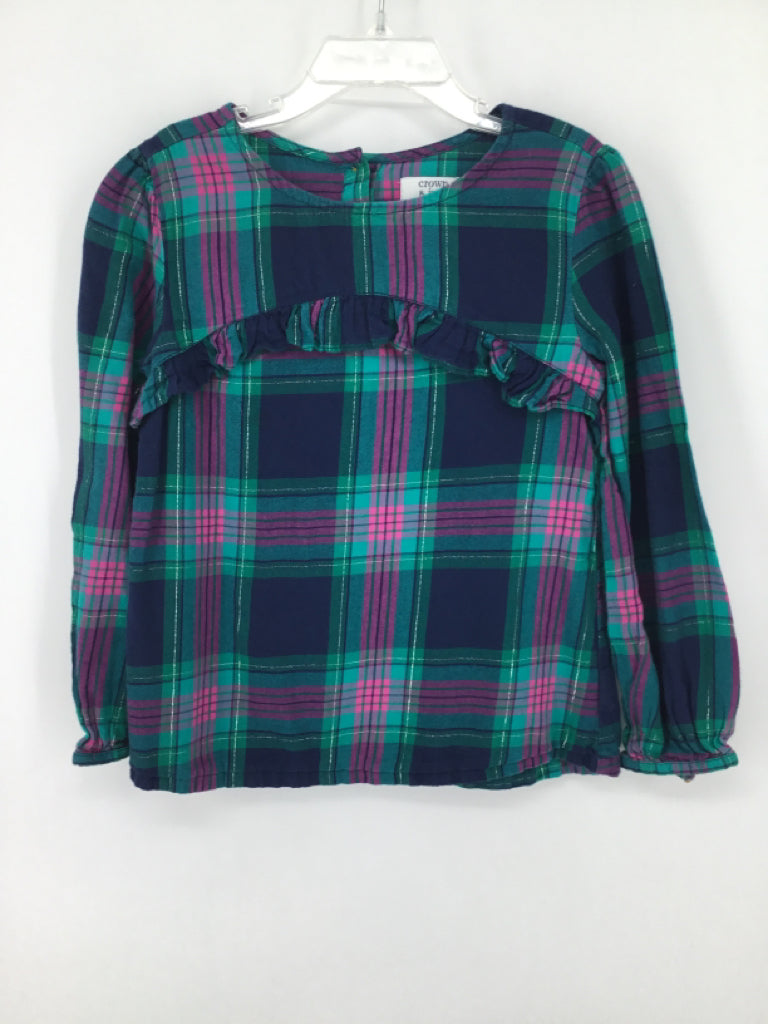 crown & ivy Child Size 6 Multi-Color Shirt - girls